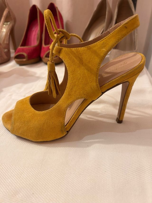 Sandalias Pedro Miralles Piel Amarillas