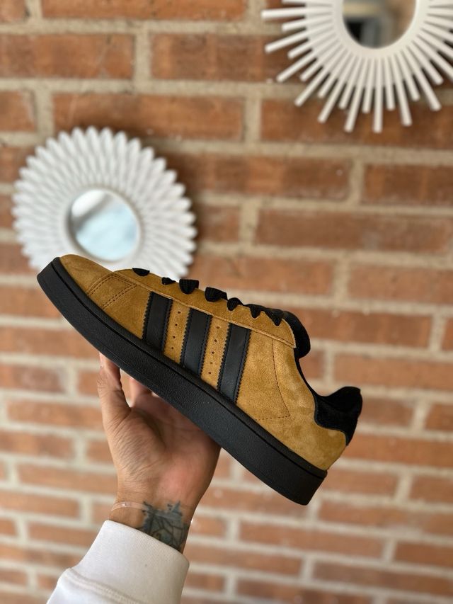 Zapatillas Adidas Campus Marrones y Negras