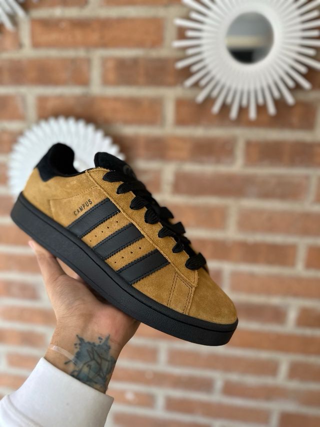 Zapatillas Adidas Campus Marrones y Negras
