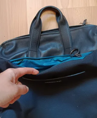 Bolso Maleta Mandarina Duck Negro