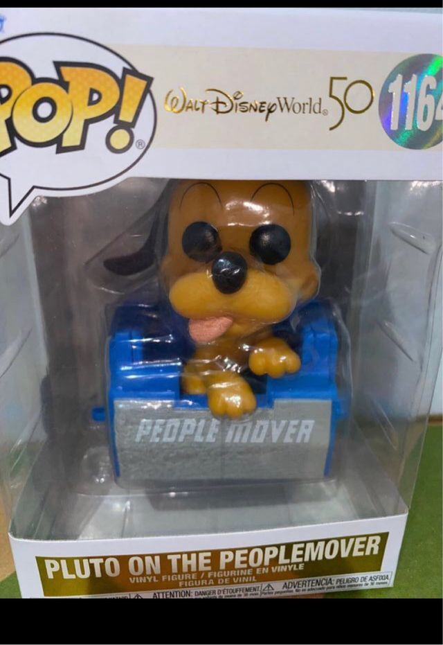 Funko Pop! Pluto en People Mover 1164 Disney
