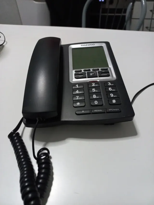 Teléfono Fijo Daewoo DTC 400 Negro