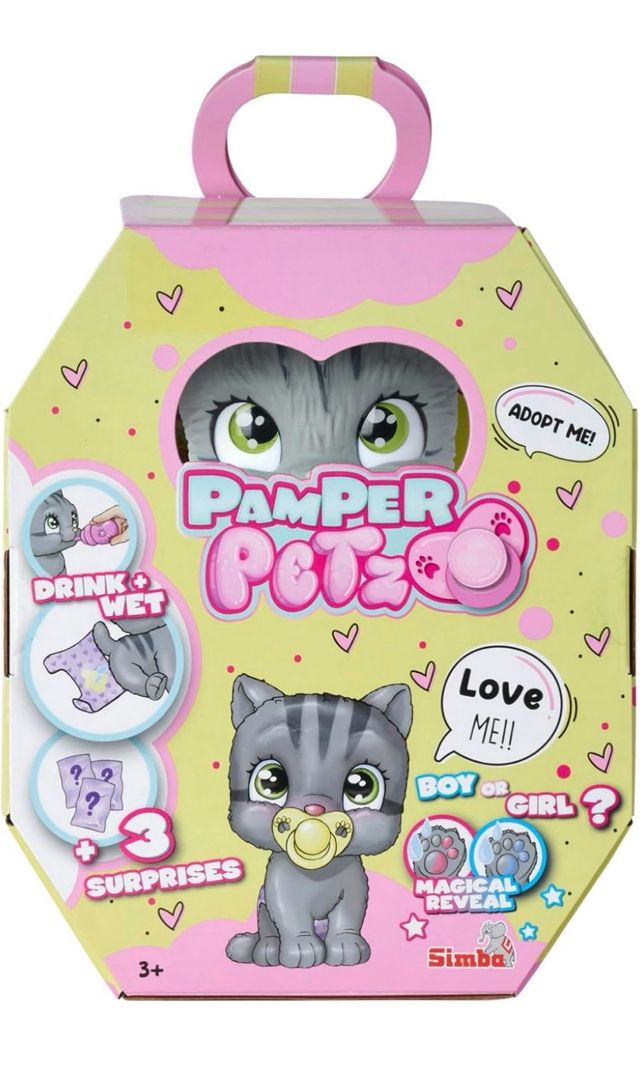 NUEVO! Pamper Petz Gatito huella mágica nuevo