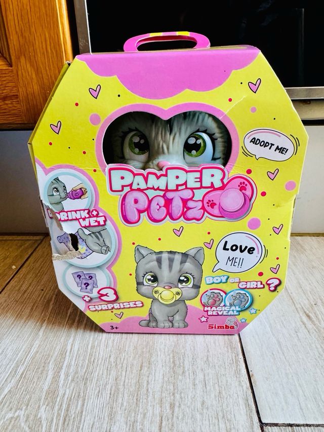NUEVO! Pamper Petz Gatito huella mágica nuevo