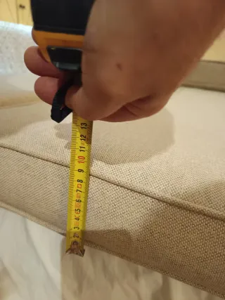 Sillón para cama balinesa beige