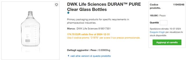 Contenitore Duran 5000 ml