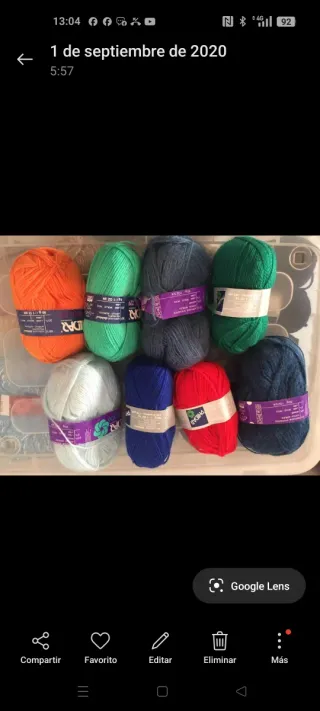 Lana y Algodón Phildar Madejas