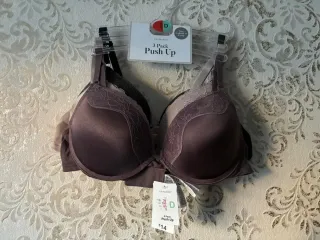 Lote 3 Sujetadores Push Up Primark 100D