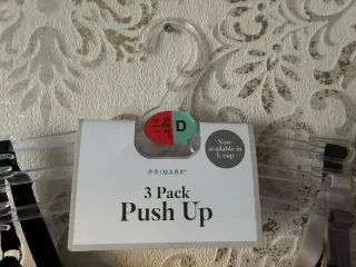 Lote 3 Sujetadores Push Up Primark 100D