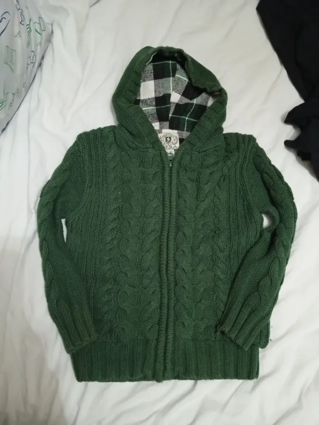 Chaqueta Sfera niño forro cuadros T. 4-5