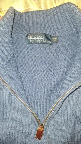 Polo Ralph Lauren Jersey Azul Talla 2XB