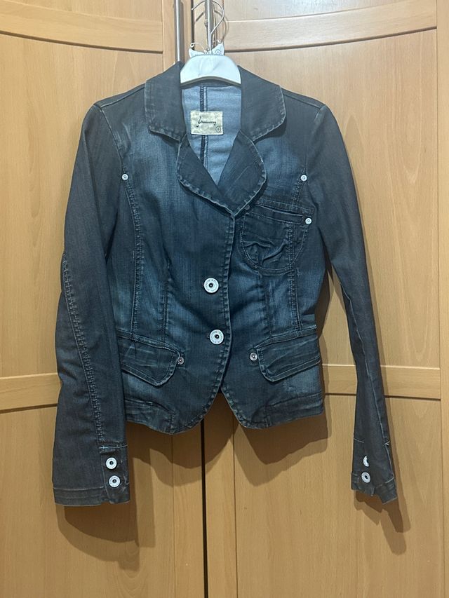 Chaqueta vaquera azul