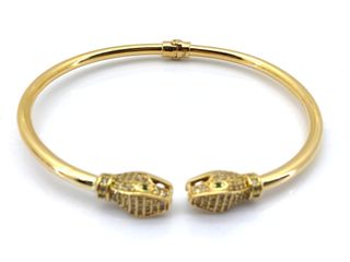 E1799346-3 Pulsera Oro 18k Con Circonita