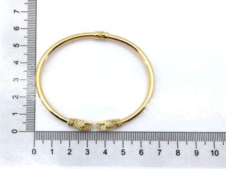 E1799346-3 Pulsera Oro 18k Con Circonita