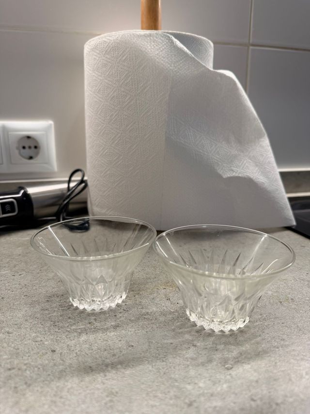 Lote 3 Vasos Postre Duralex Cristal