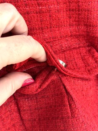 Chaqueta Zara Tweed Estilo Chanel Talla M