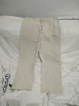 Pantalones beige talla XL