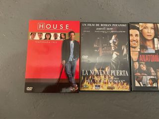 Lote 5 Películas DVD: House, Geisha, etc.