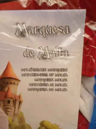 Disfraz Marquesa de Malta Medieval