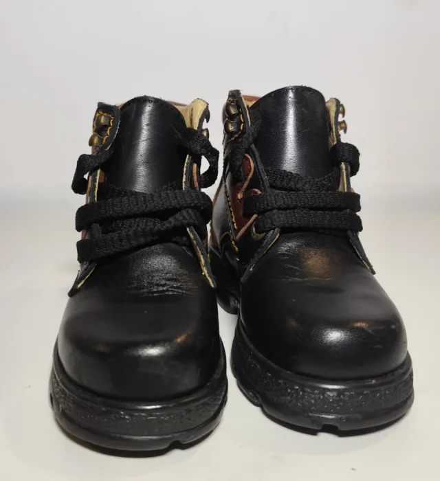 Zapatos de piel ortopédicos talla 24 niño