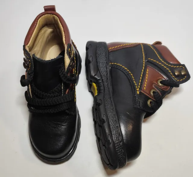 Zapatos de piel ortopédicos talla 24 niño