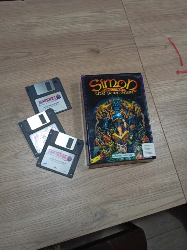 Simon the Sorcerer PC Disquetes TODO ORIGINAL