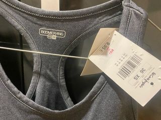 BOOMERANG Sujetador Deportivo Gris Talla XS