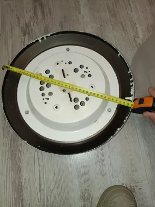 Plafón lámpara techo cristal y metal