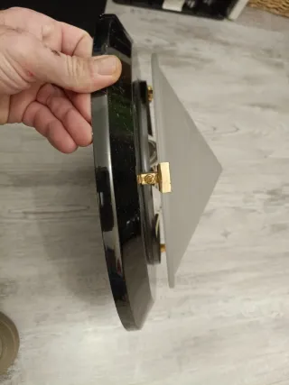 Plafón lámpara techo cristal y metal