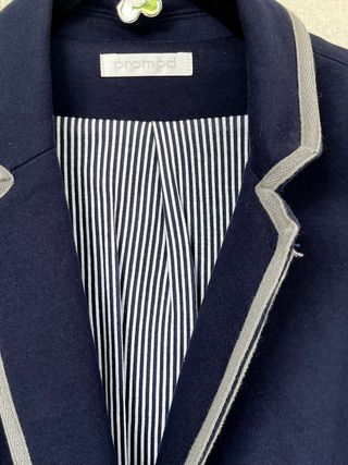 Americana azul marino PROMOD elegante