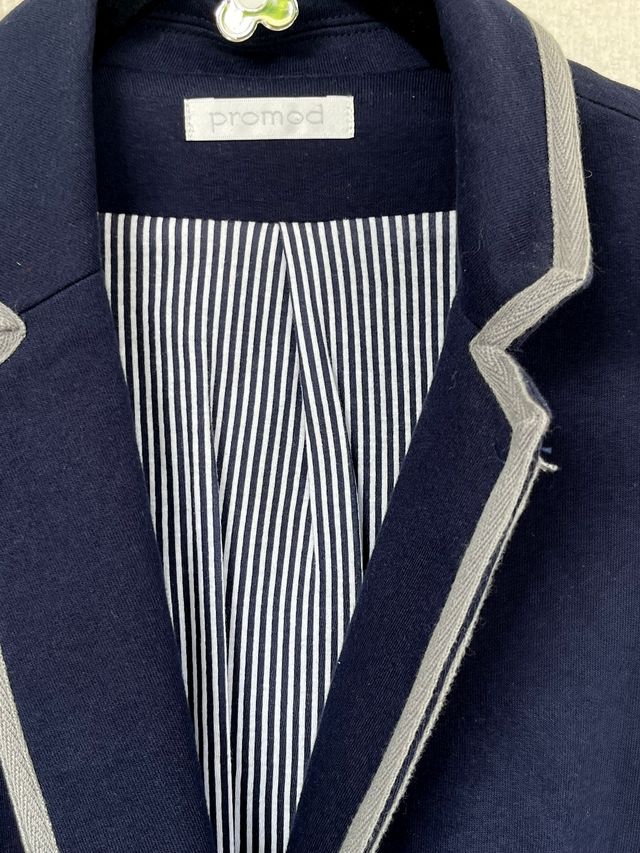 Americana azul marino PROMOD elegante