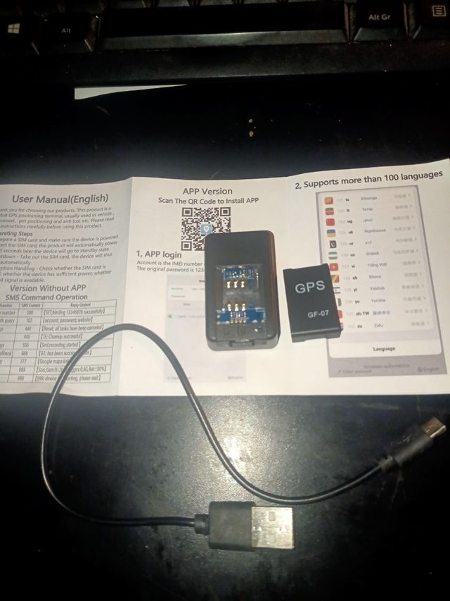 Localizador GPS GF-07