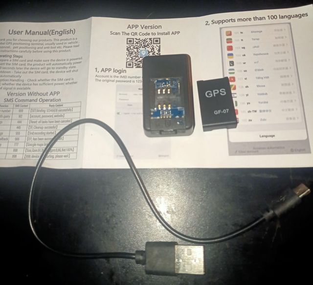 Localizador GPS GF-07