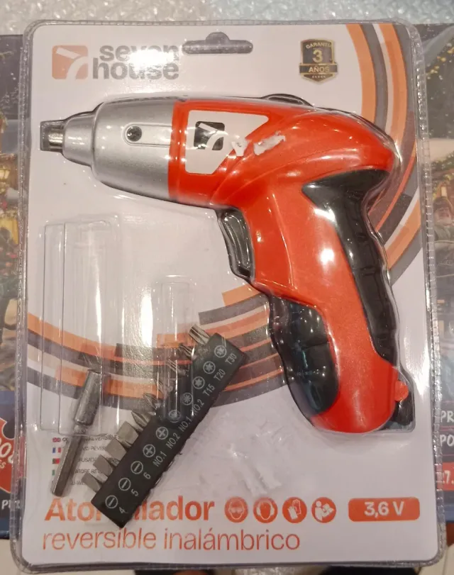 Atornillador Eléctrico 3.6V Seven House