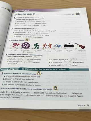 Libro francés ÉDITO A1 CAHIER D'ACTIVITÉS