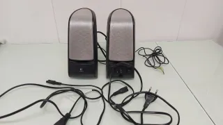 Altoparlanti Logitech Nero/Argento