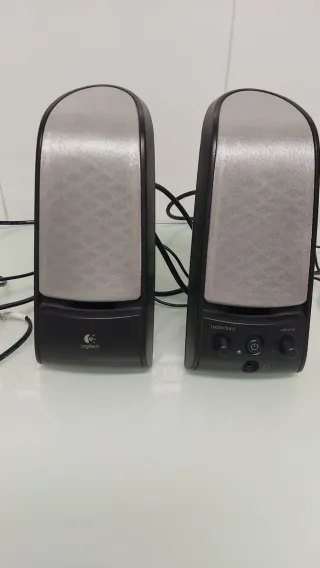 Altoparlanti Logitech Nero/Argento