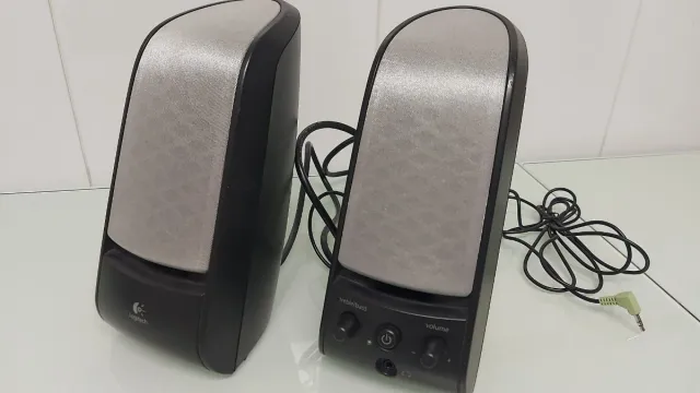 Altoparlanti Logitech Nero/Argento