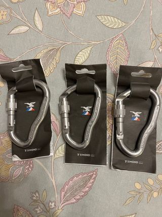 3 Mosquetones Simond Goliath HMS Rosca