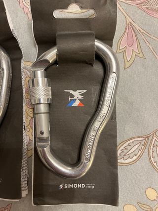 3 Mosquetones Simond Goliath HMS Rosca