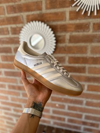 Zapatillas Adidas Gazelle Plata
