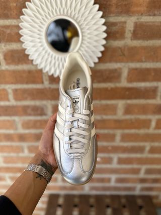 Zapatillas Adidas Gazelle Plata