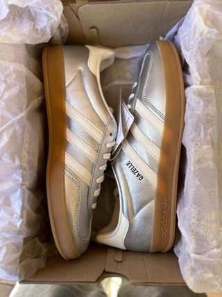 Zapatillas Adidas Gazelle Plata