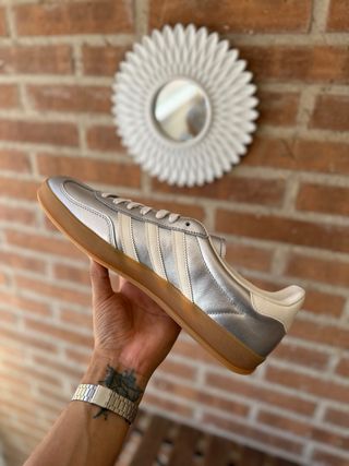 Zapatillas Adidas Gazelle Plata