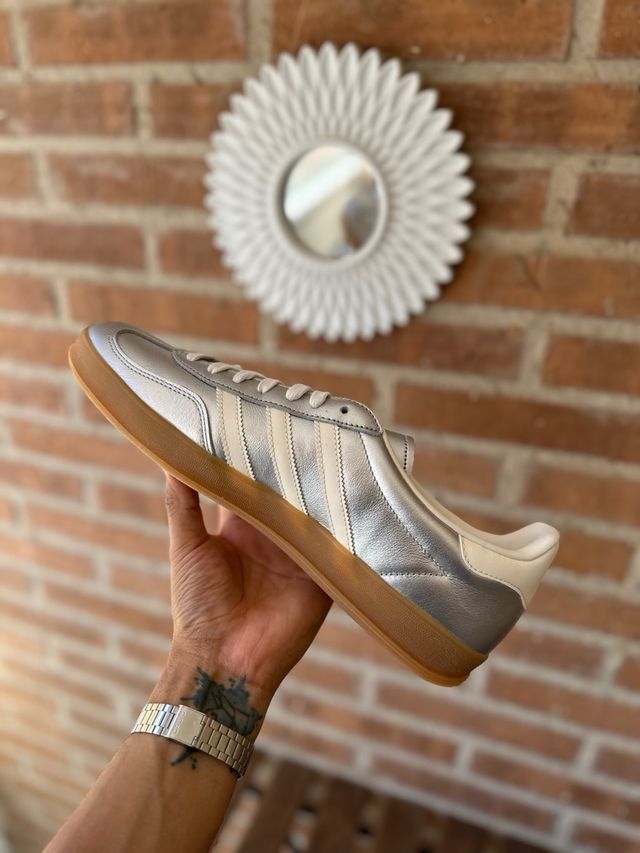 Zapatillas Adidas Gazelle Plata