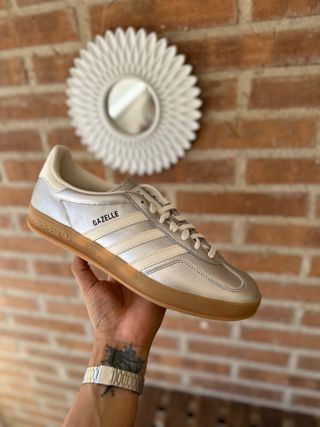 Zapatillas Adidas Gazelle Plata