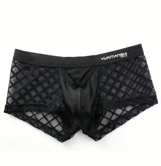 Calzoncillo YUAITIANSHI Negro Malla