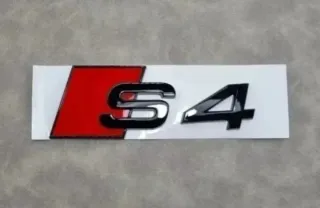 Logo Audi S4 Emblema Pegatina Accesorio Maletero