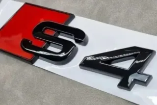 Logo Audi S4 Emblema Pegatina Accesorio Maletero
