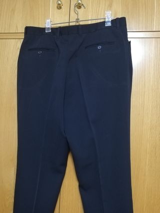 Pantalón de traje azul